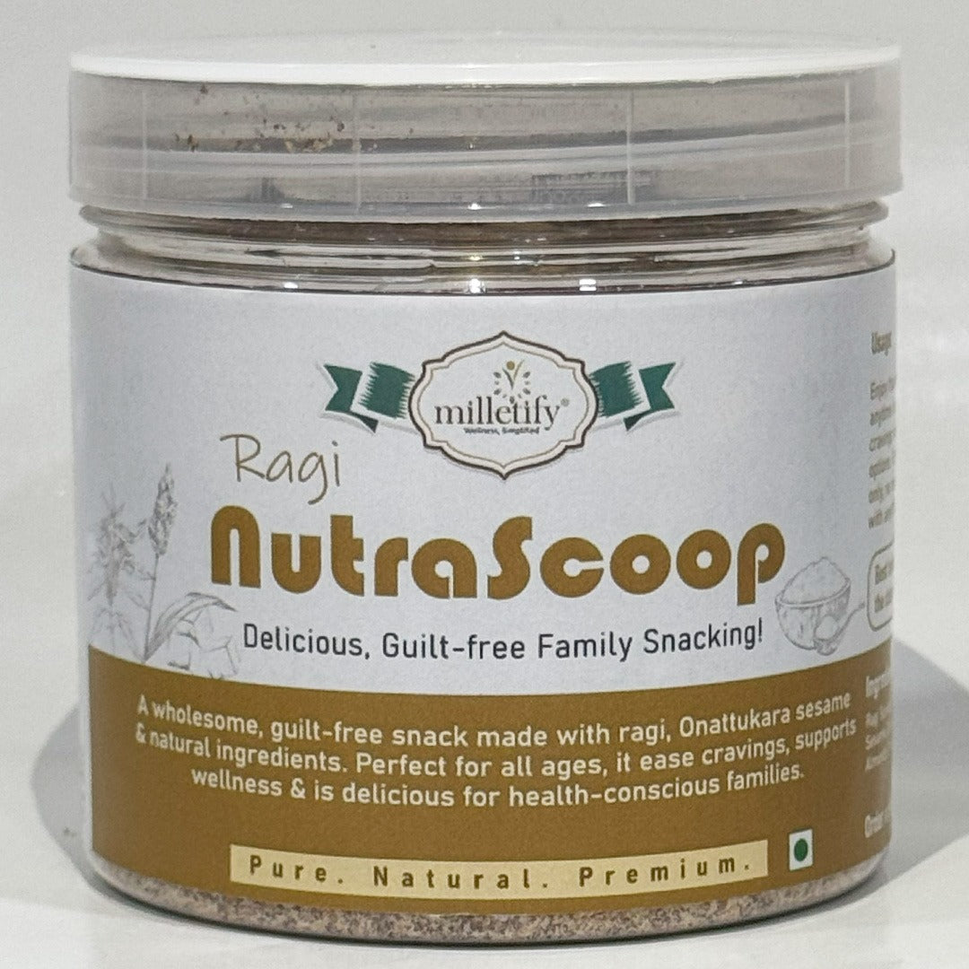 Ragi NutraScoop - Delicious, Guilt-free Family Snacking!